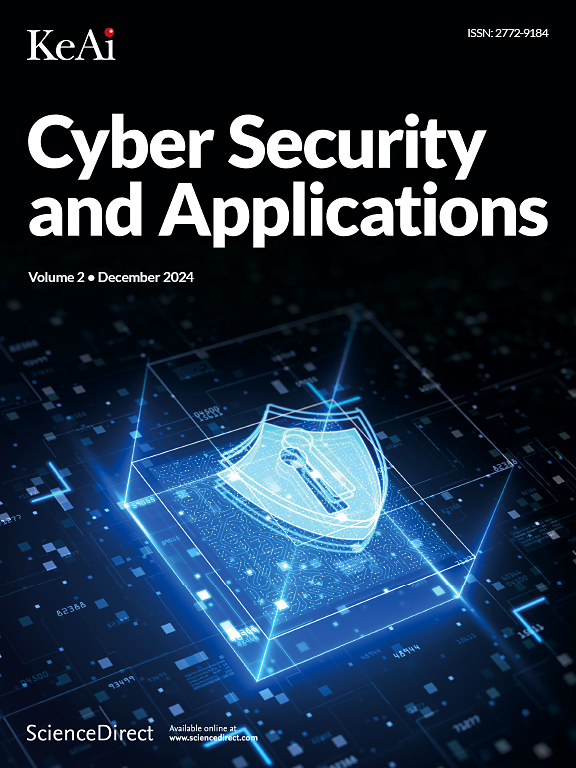 Go to journal home page - Cyber Security and Applications